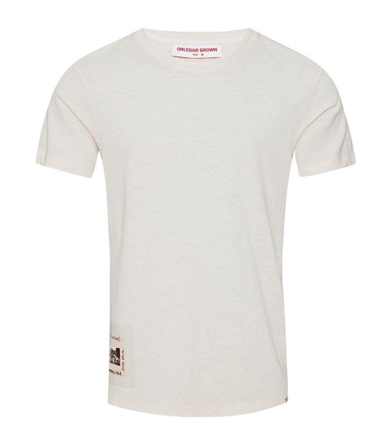 Orlebar Brown Orlebar Brown Embroidered Ob Classic T-Shirt