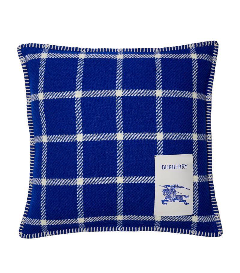 Burberry Burberry Wool Check Cushion (52Cm X 52Cm)