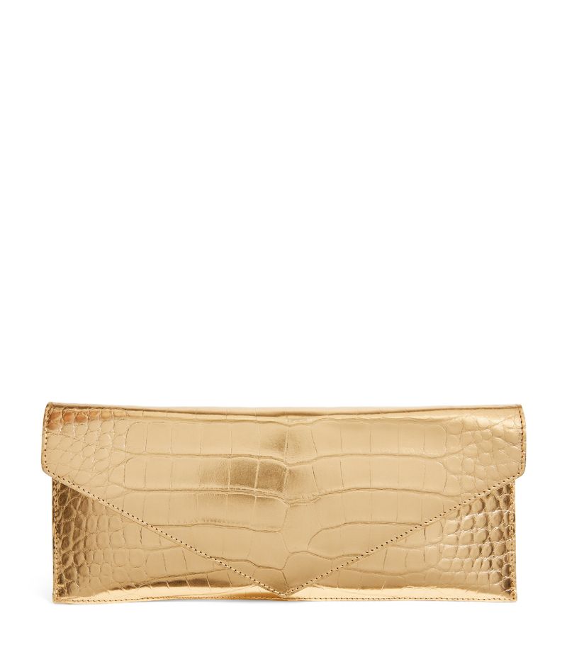 Maria Oliver Maria Oliver Alligator Amelia Clutch Bag