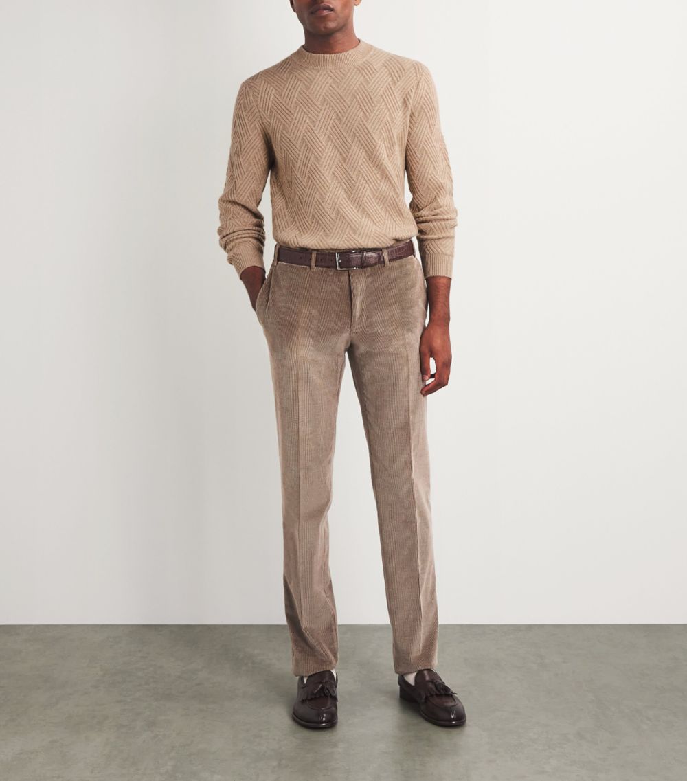 Pal Zileri Pal Zileri Cashmere Ribbed Sweater