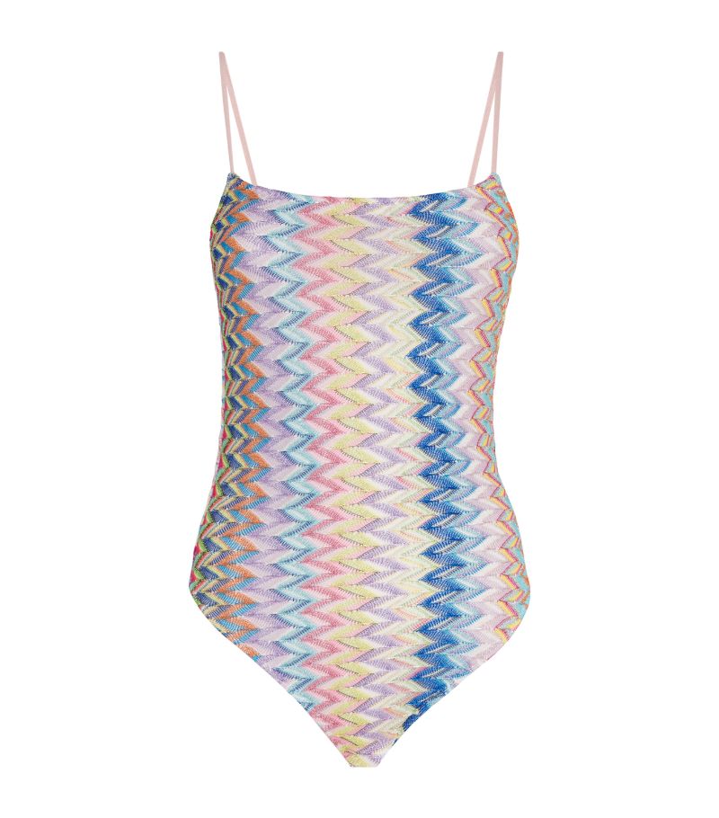 Missoni Missoni Metallic Chevron Swimsuit