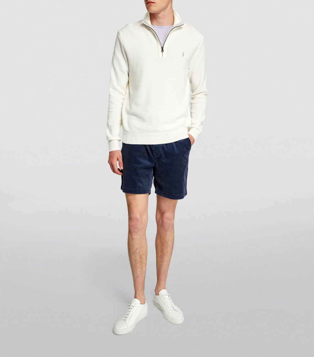 Polo Ralph Lauren Polo Ralph Lauren Mesh Half-Zip Sweater