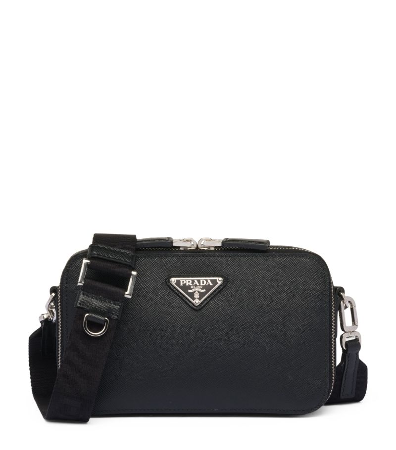 Prada Prada Small Saffiano Leather Brique Top-Handle Bag