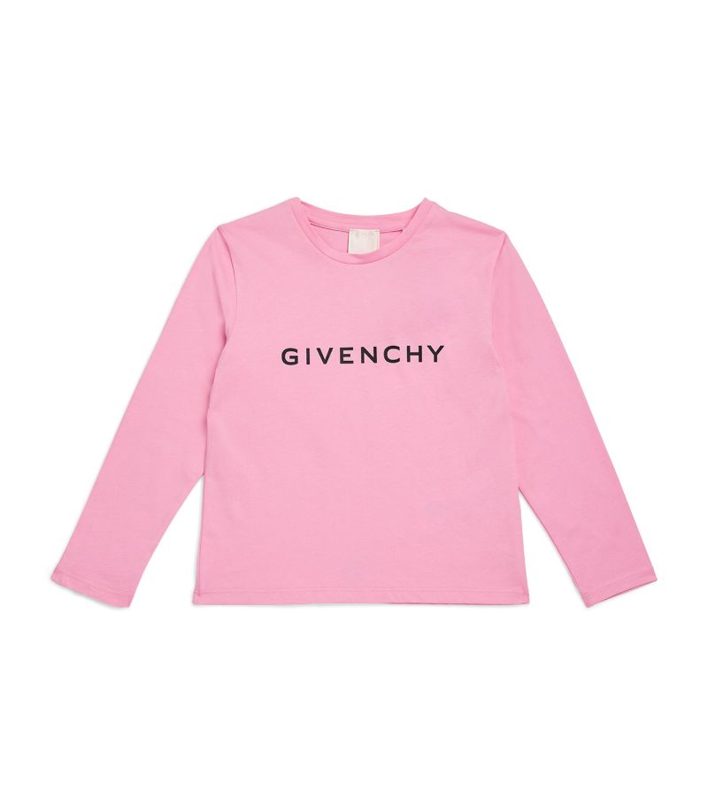 Givenchy Givenchy Kids Cotton Logo T-Shirt (4-12+ Years)