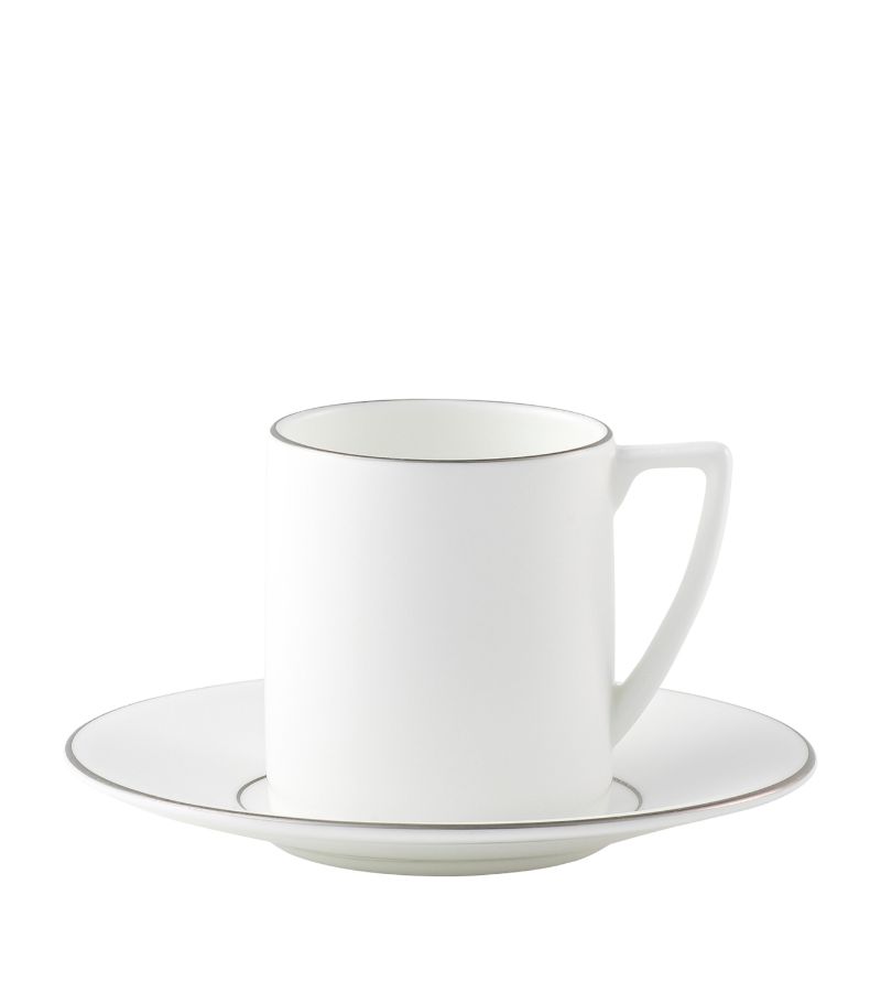 Wedgwood Wedgwood Jasper Conran Platinum Coffee Cup And Saucer