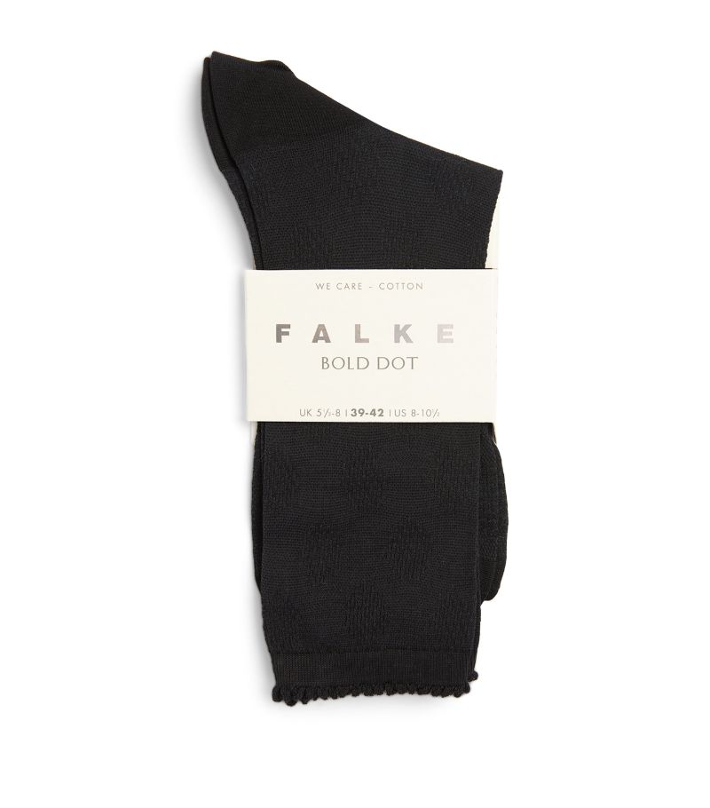 Falke Falke Organic Cotton-Blend Bold Dot Socks