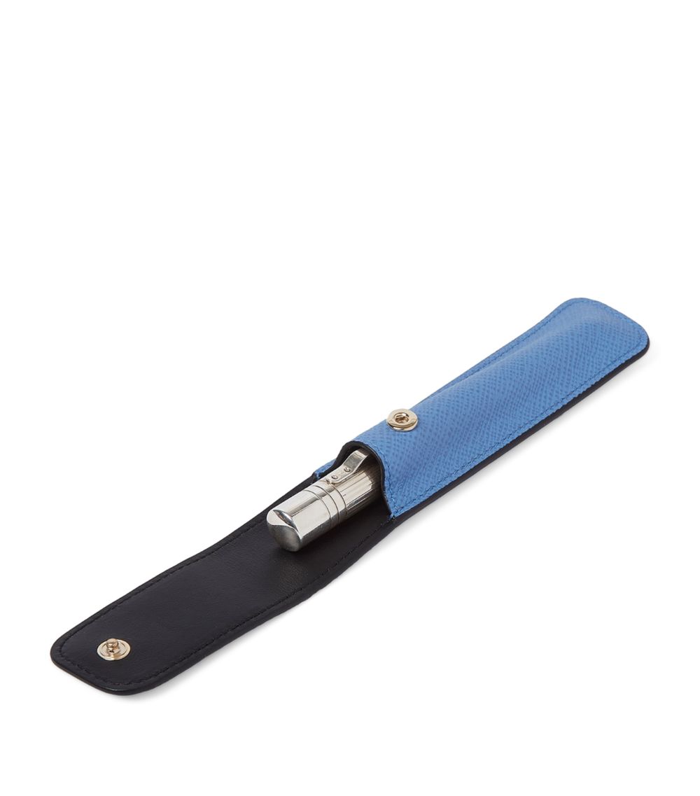 Smythson Smythson Panama Leather Pen Sleeve