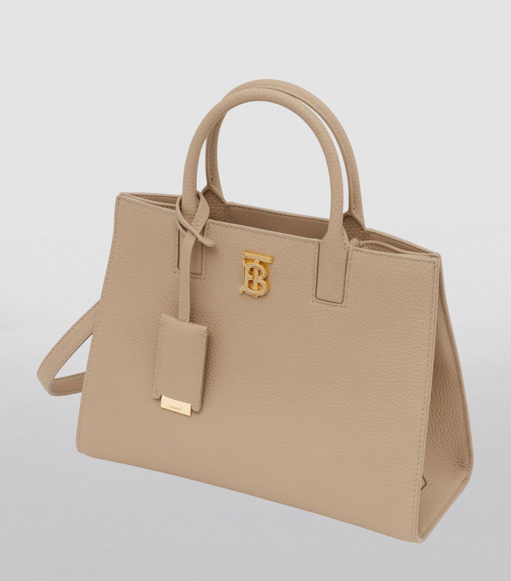 Burberry Burberry Mini Leather Frances Tote Bag