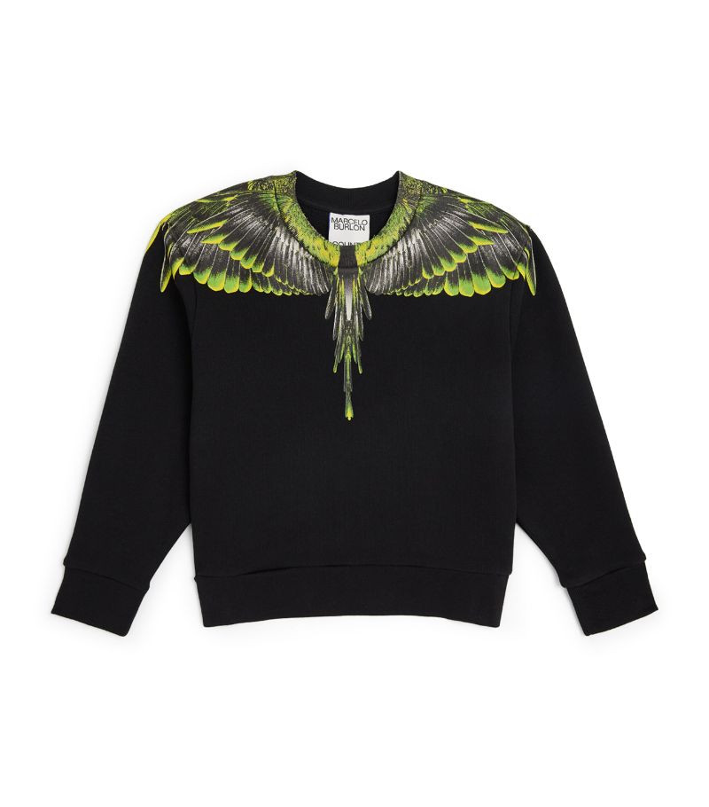  Marcelo Burlon County Of Milan Kids Icon Wings Sweatshirt (4-12 Years)