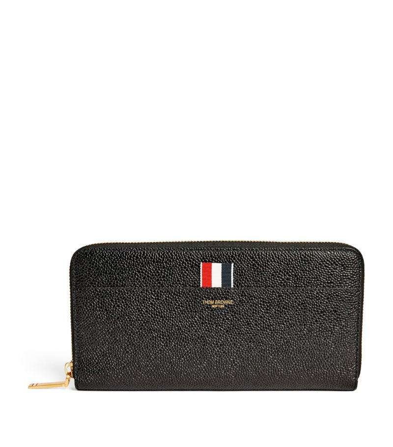 Thom Browne Thom Browne Leather Continental Zip Wallet