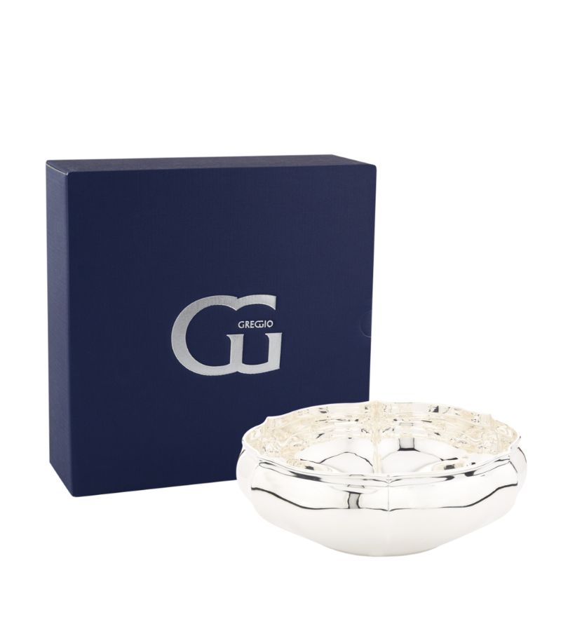 Greggio Greggio Silver Plated Georgian Centrepiece Bowl (20Cm)