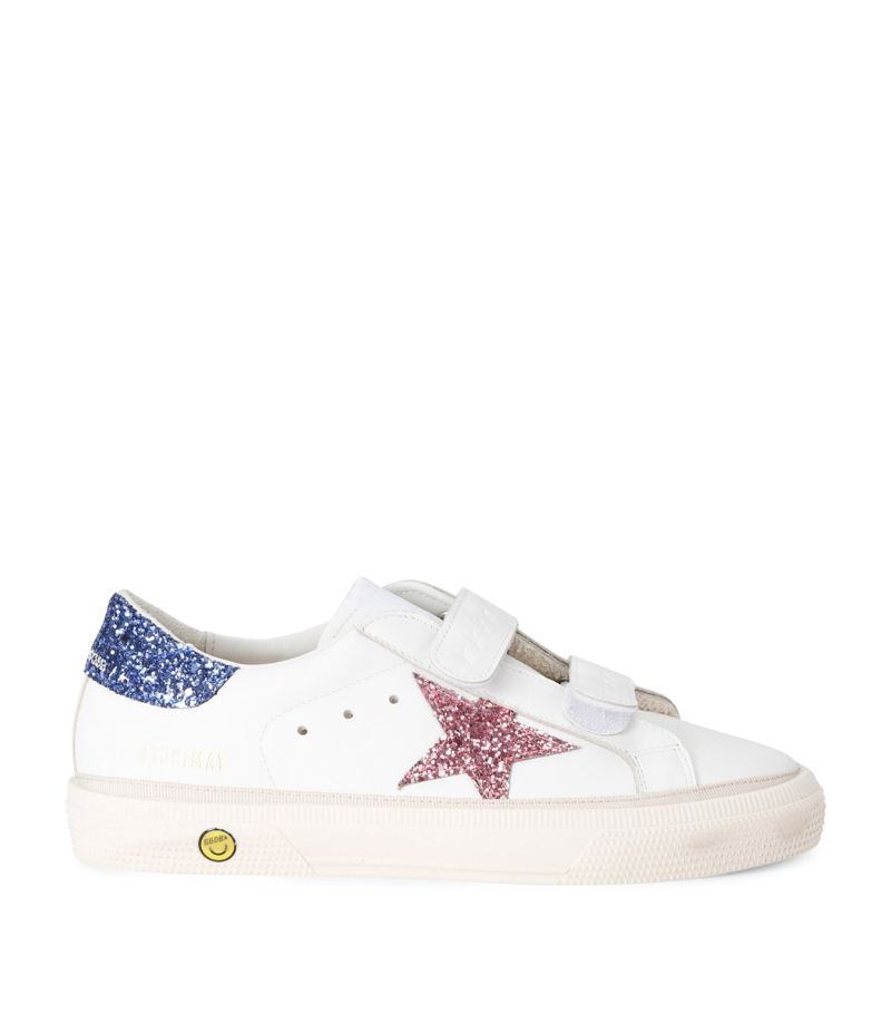 Golden Goose Golden Goose Leather May School Sneakers