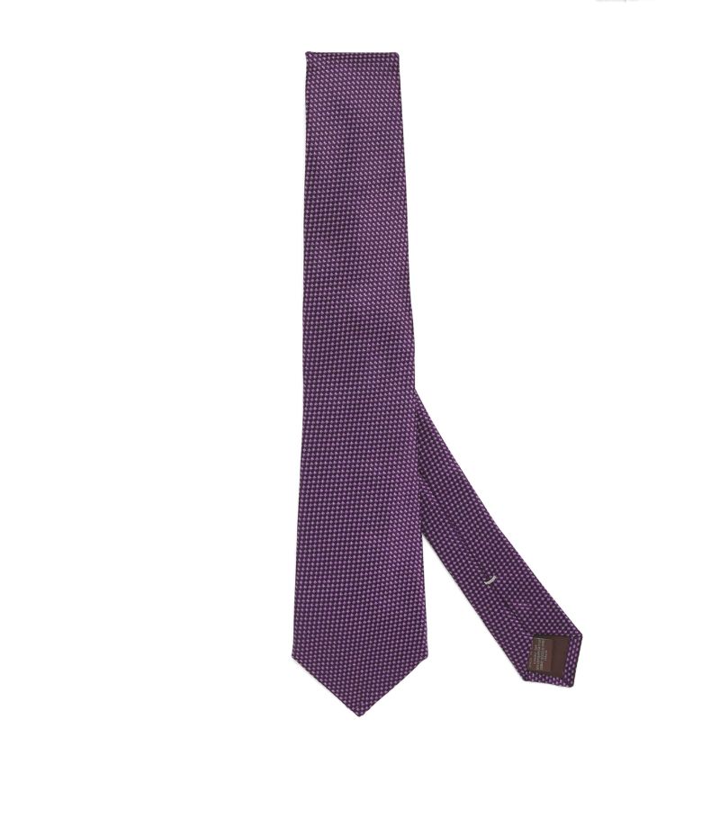 Canali Canali Silk Jacquard Tie