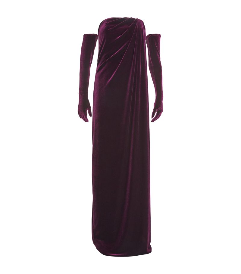 Honayda Honayda Velvet Gown