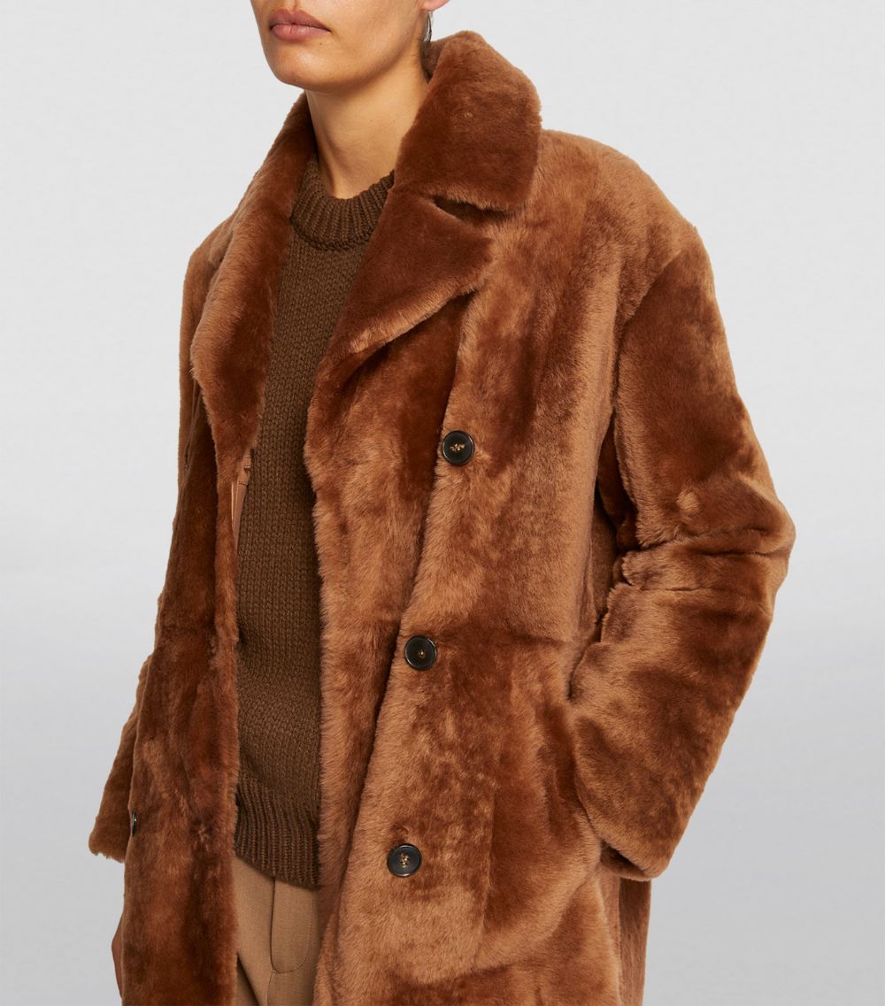 Yves Salomon Yves Salomon Shearling Double-Breasted Coat