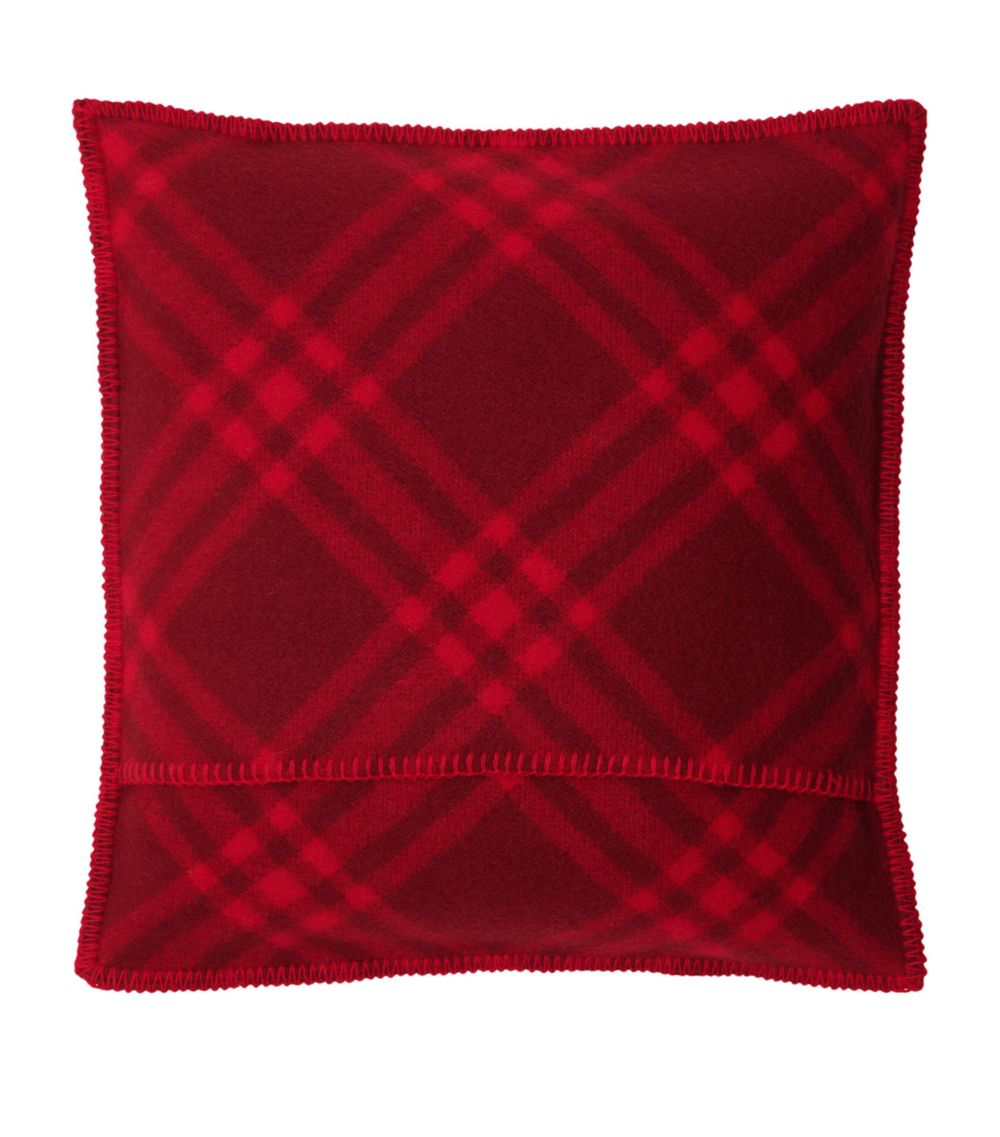 Burberry Burberry Wool Check Cushion (52Cm X 52Cm)