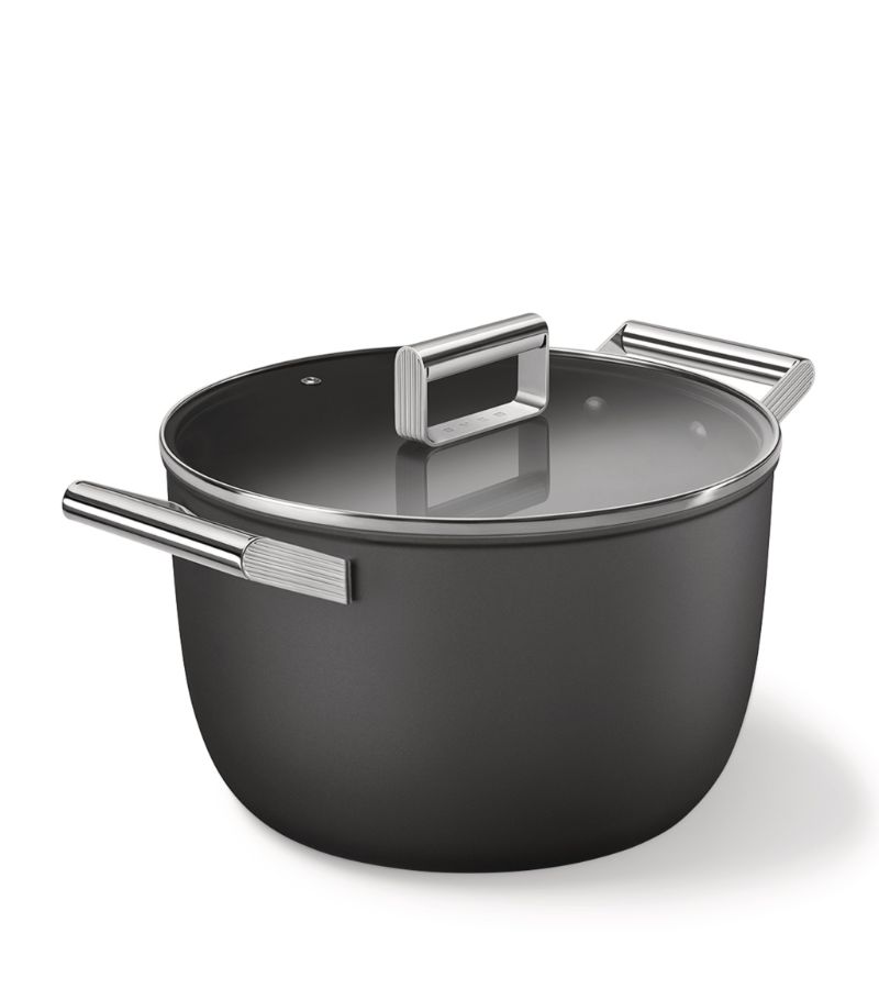 Smeg Smeg 50S Style Casserole Pan With Lid (38Cm)