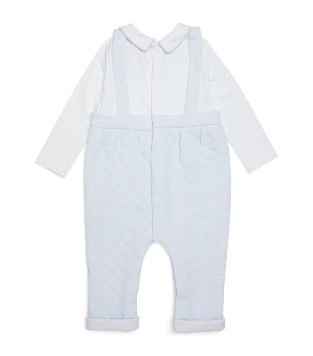 Patachou Patachou Quilted Dungaree Playsuit (1-24 Months)
