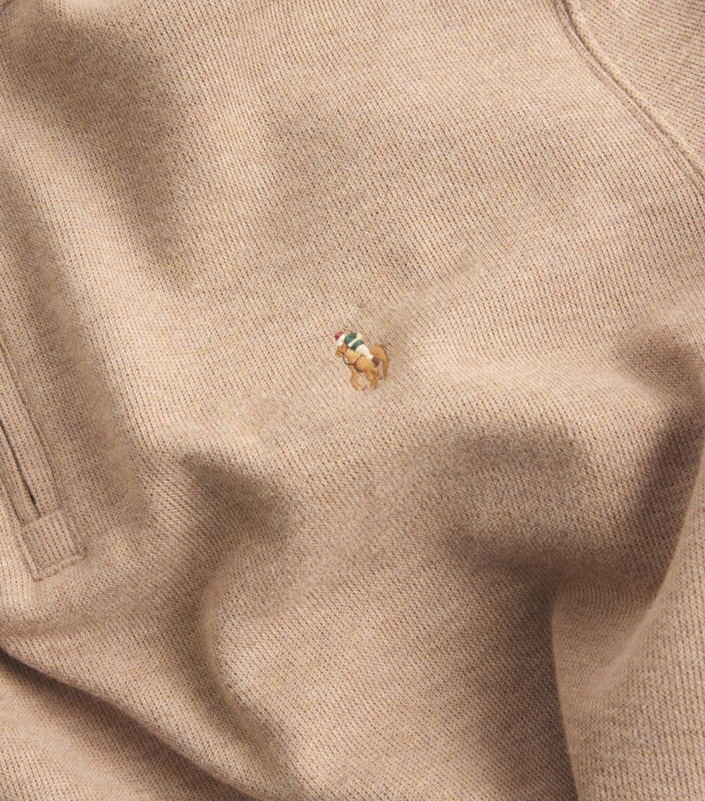 Polo Ralph Lauren Polo Ralph Lauren Cotton Quarter-Zip Sweater