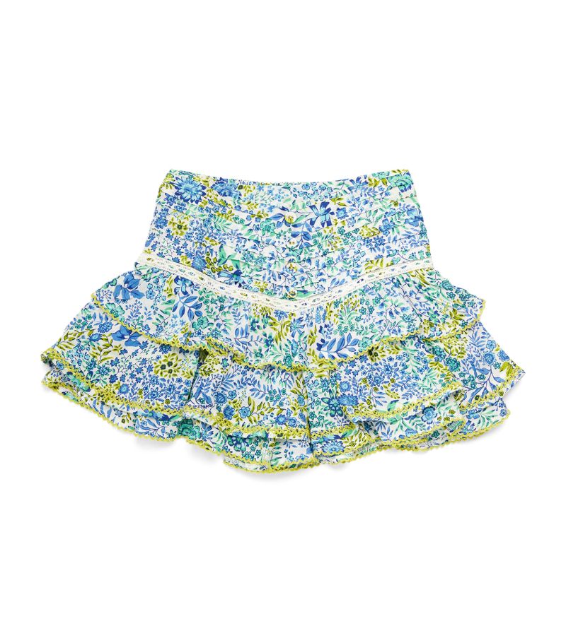 Poupette St Barth Kids Poupette St Barth Kids Floral Mini Skirt (4-10 Years)