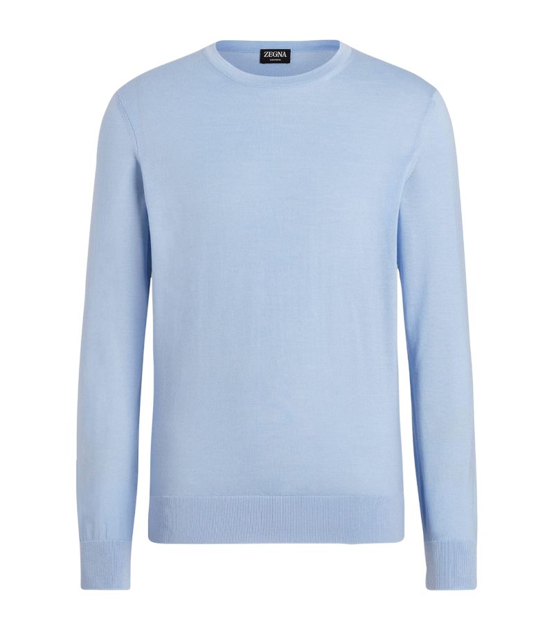 zegna Zegna Cashmere-Silk Casheta Sweater