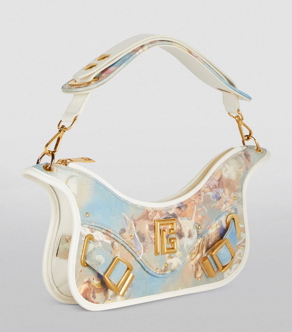 Balmain Balmain Blaze Sky Print Shoulder Bag