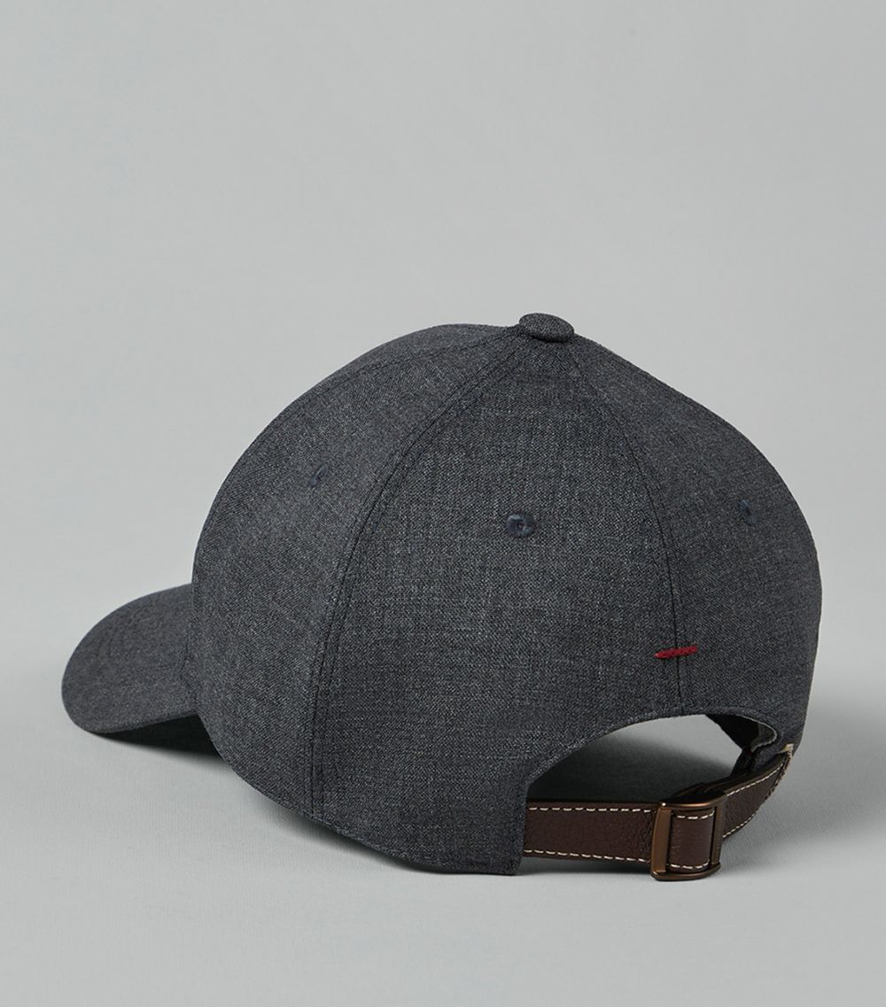 Brunello Cucinelli Brunello Cucinelli Virgin Wool Fresco Baseball Cap