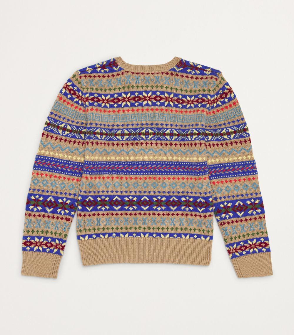 Polo Ralph Lauren Polo Ralph Lauren Kids Cotton Fairisle Sweater (2-7 Years)