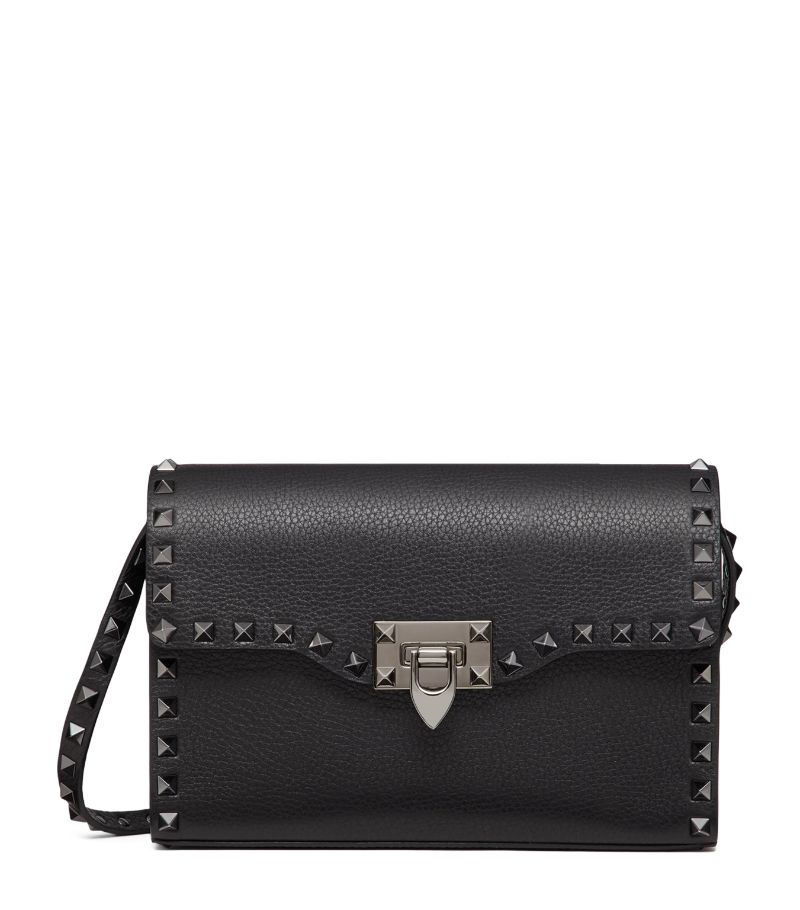 VALENTINO GARAVANI Valentino Garavani Small Leather Rockstud Shoulder Bag