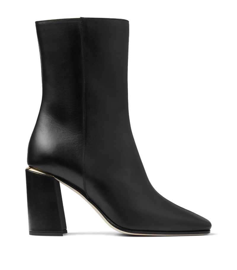 Jimmy Choo Jimmy Choo Loren 85 Leather Ankle Boots