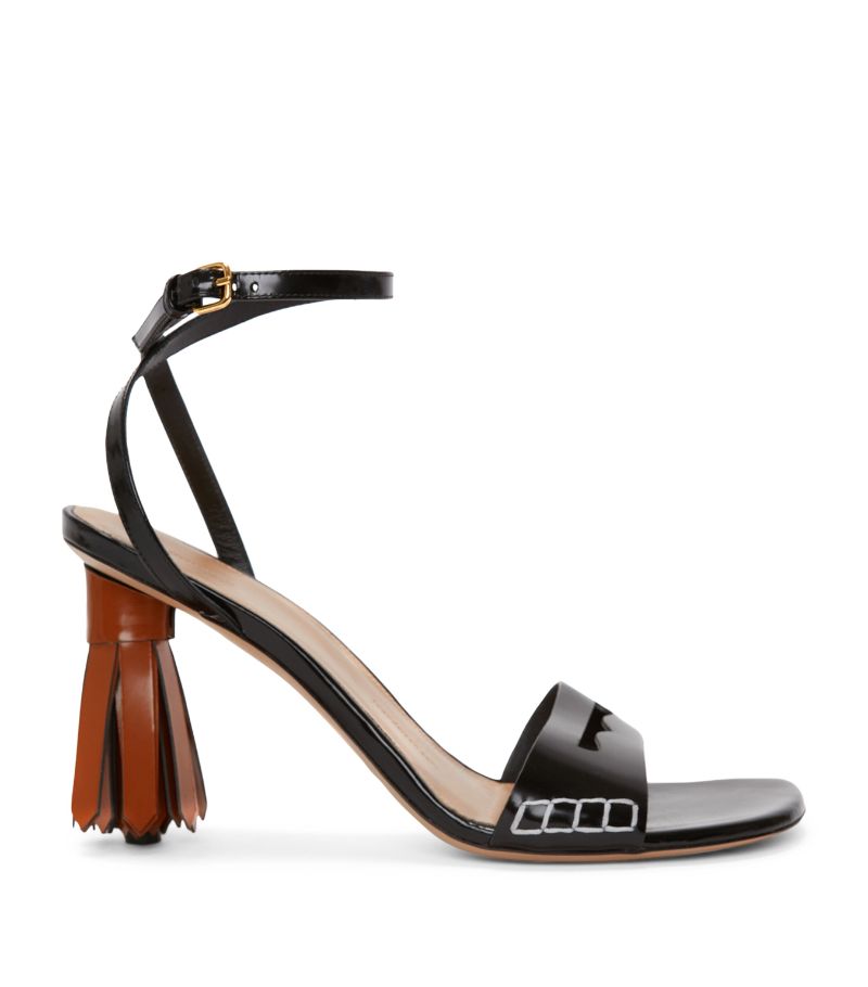Jw Anderson Jw Anderson Leather Tassel Sandals 95