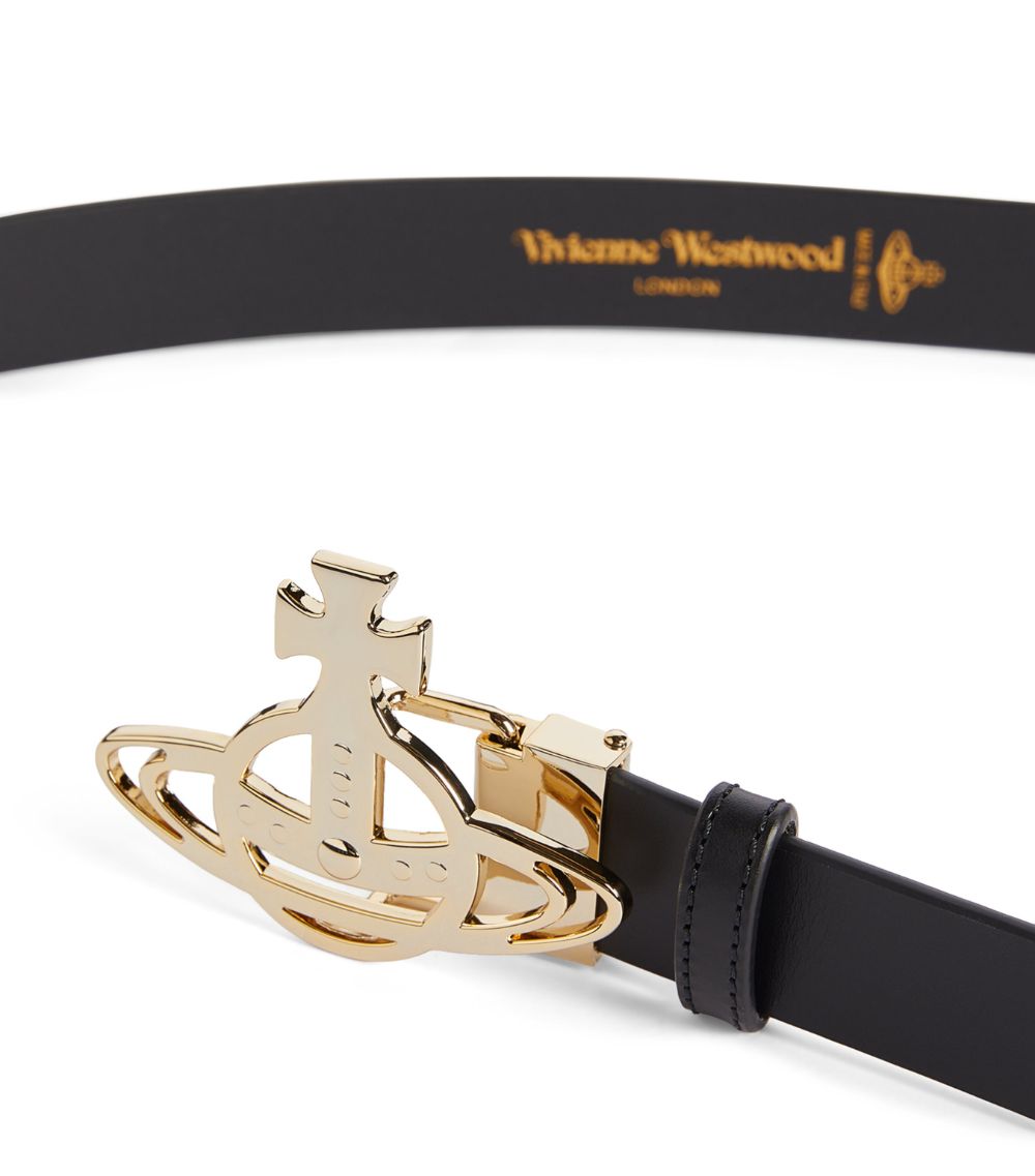 Vivienne Westwood Vivienne Westwood Leather Orb Belt