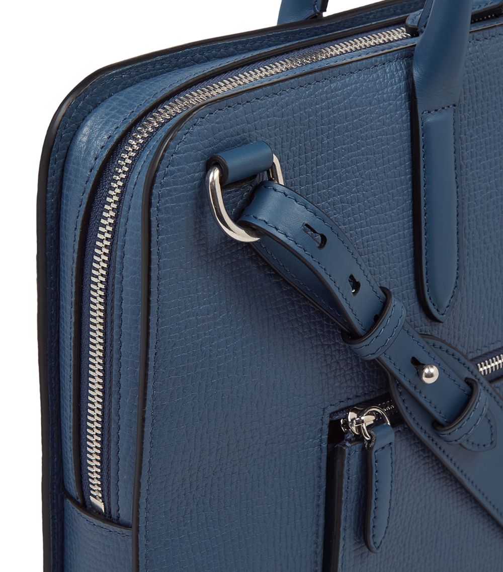 Smythson Smythson Leather Ultra Slim Briefcase