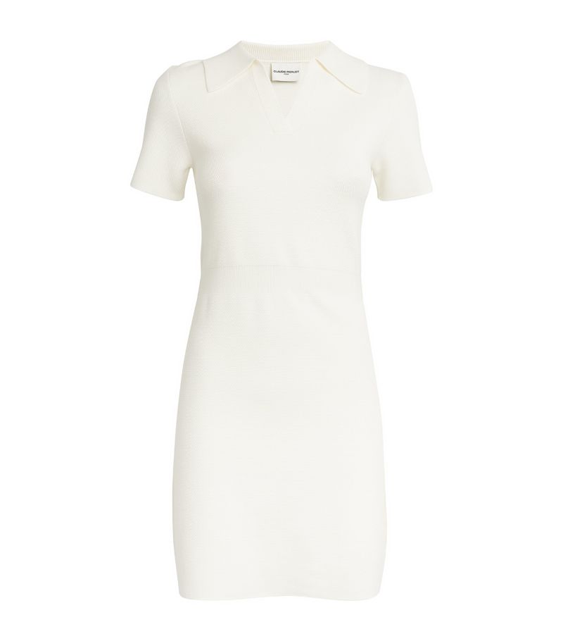  Claudie Pierlot Collared Mini Dress