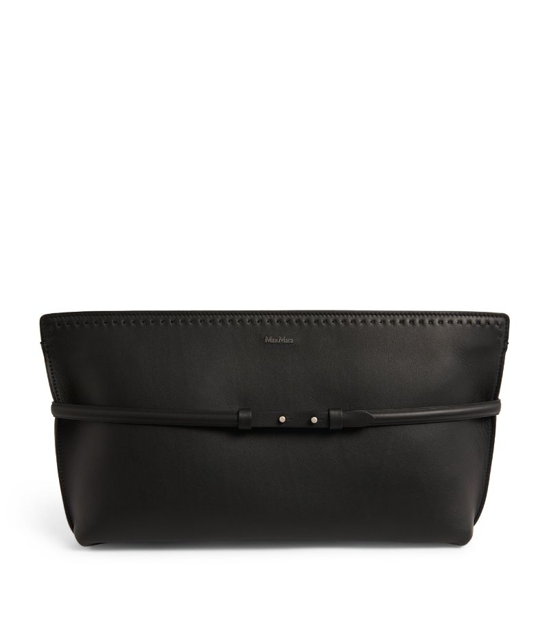 Max Mara Max Mara Leather Archetipo Clutch Bag