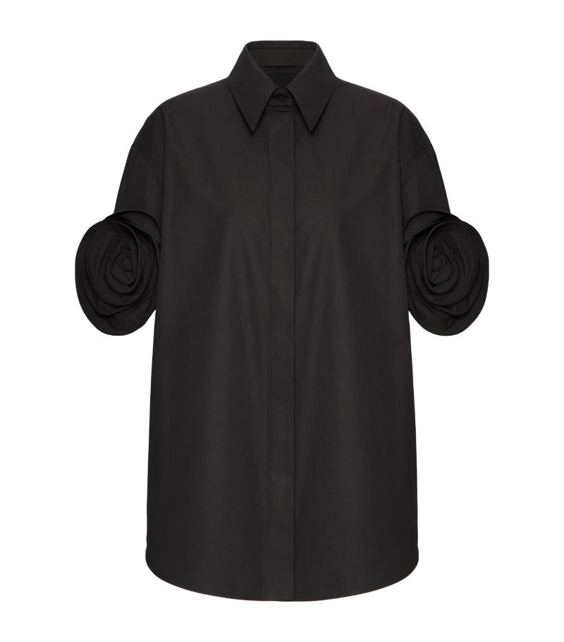 VALENTINO GARAVANI Valentino Garavani Cotton Appliquéd Shirt