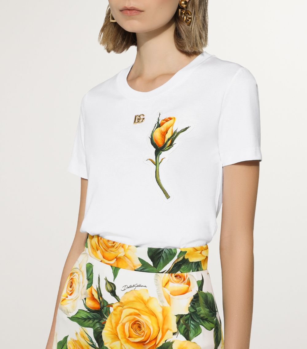 Dolce & Gabbana Dolce & Gabbana Floral T-Shirt