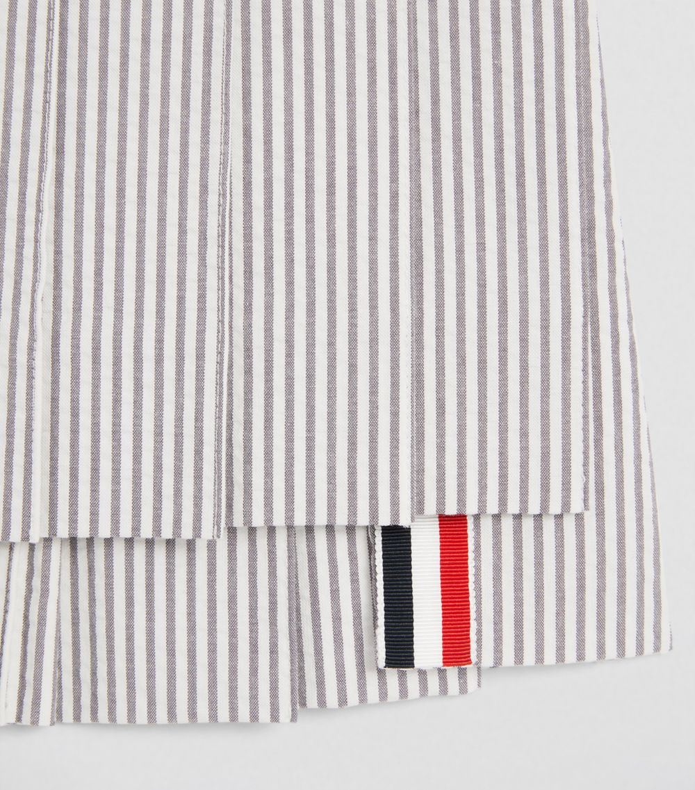  Thom Browne Kids Striped Pleated Skirt (2-12 Years)