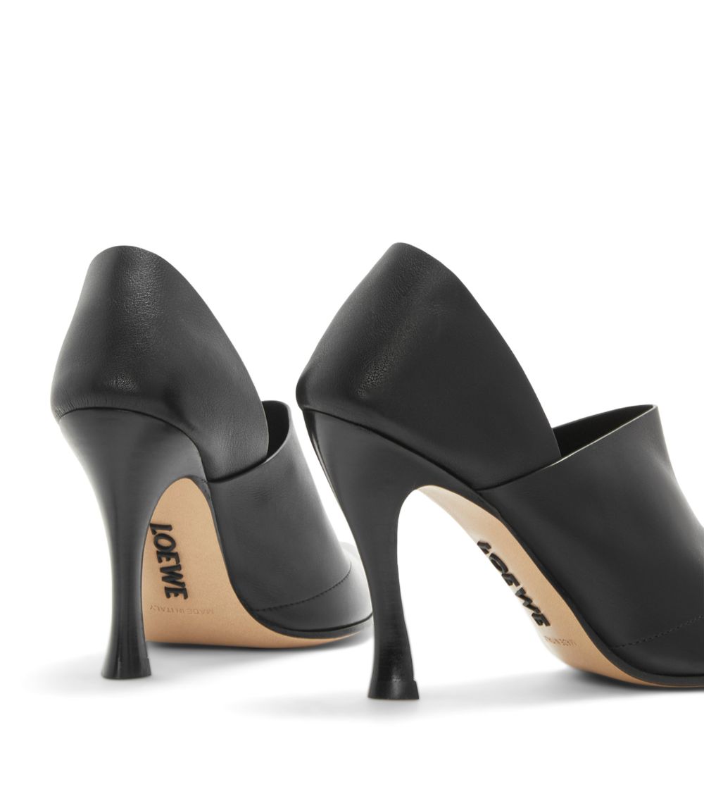 Loewe Loewe Leather Folded Comic Pumps 100