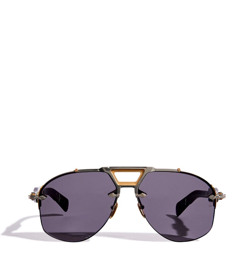 Jacques Marie Mage Jacques Marie Mage Alta Aviator Sunglasses