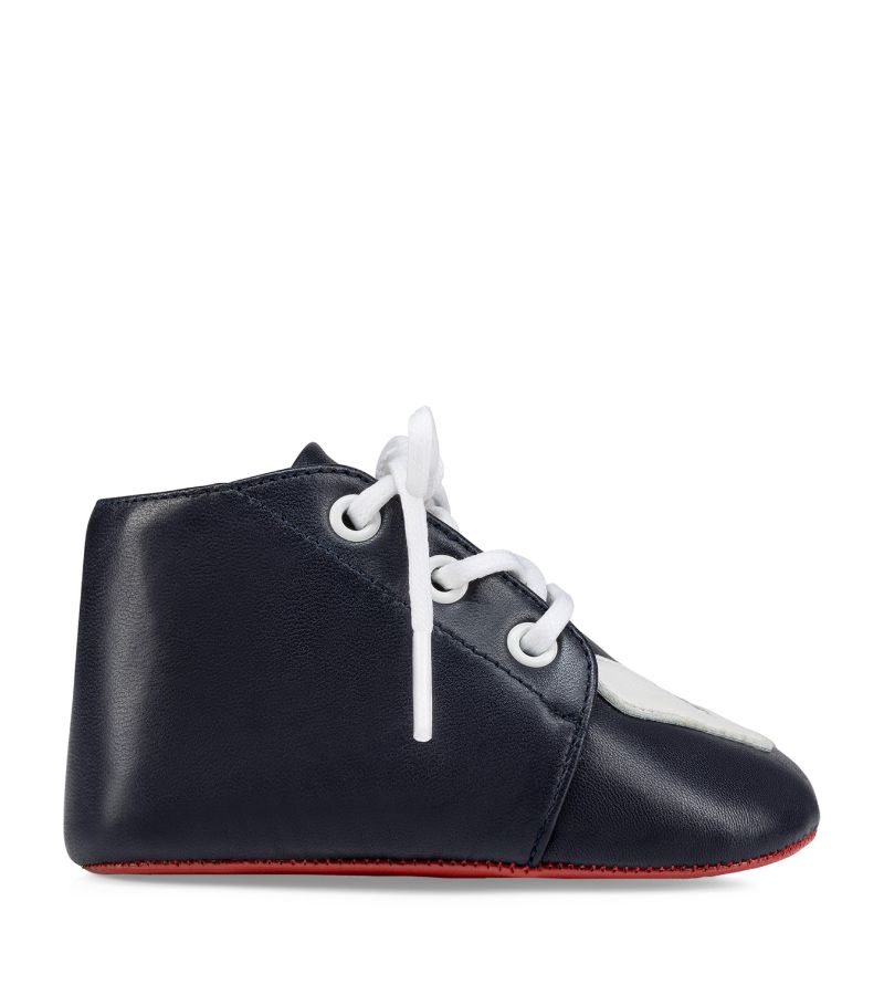 Christian Louboutin Kids Christian Louboutin Kids Baby Love Leather Sneakers