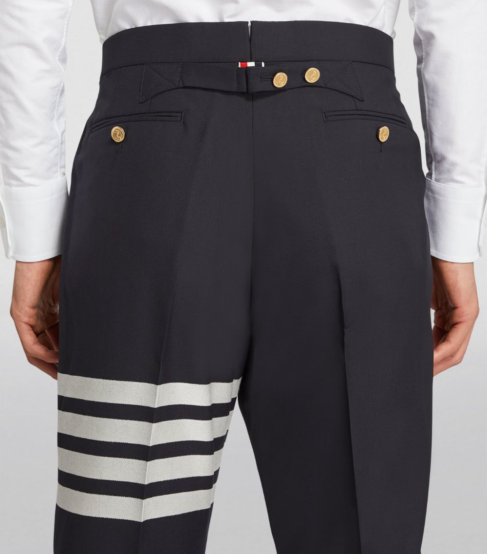 Thom Browne Thom Browne Wool Backstrap Tailored Trousers