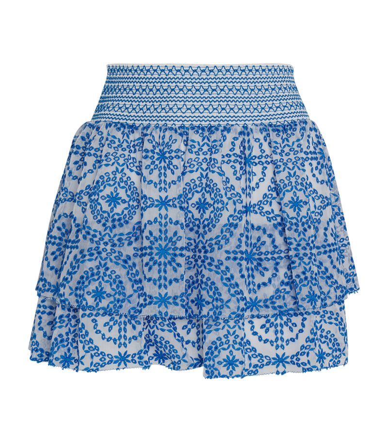 Alice + Olivia Alice + Olivia A+O P Bethie Ruffle Mini Skirt