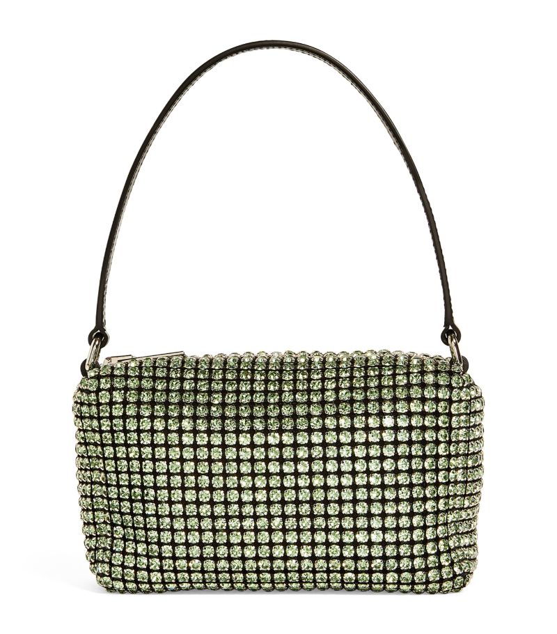 Alexander Wang Alexander Wang Crystal-Embellished Heiress Shoulder Bag