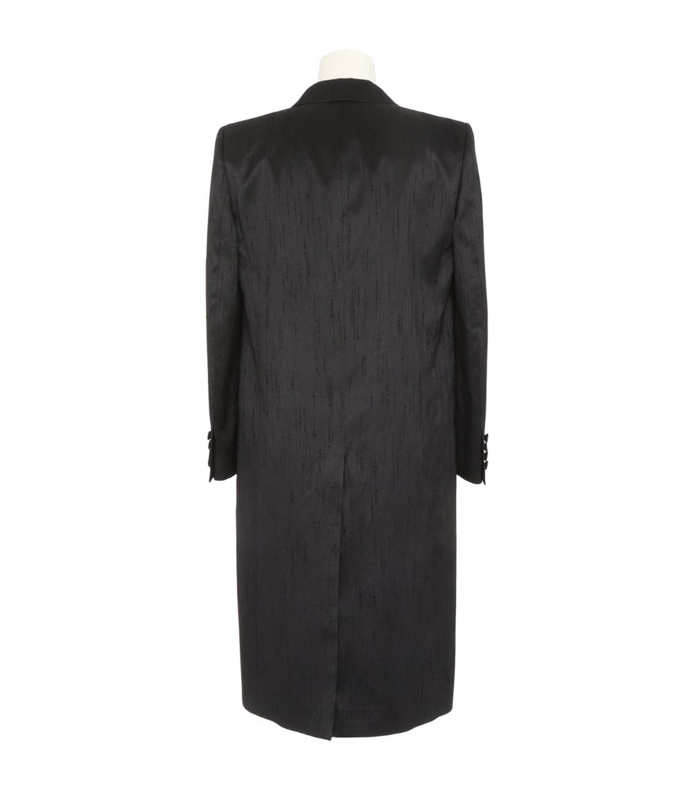 Saint Laurent Saint Laurent Wool Single-Breasted Coat