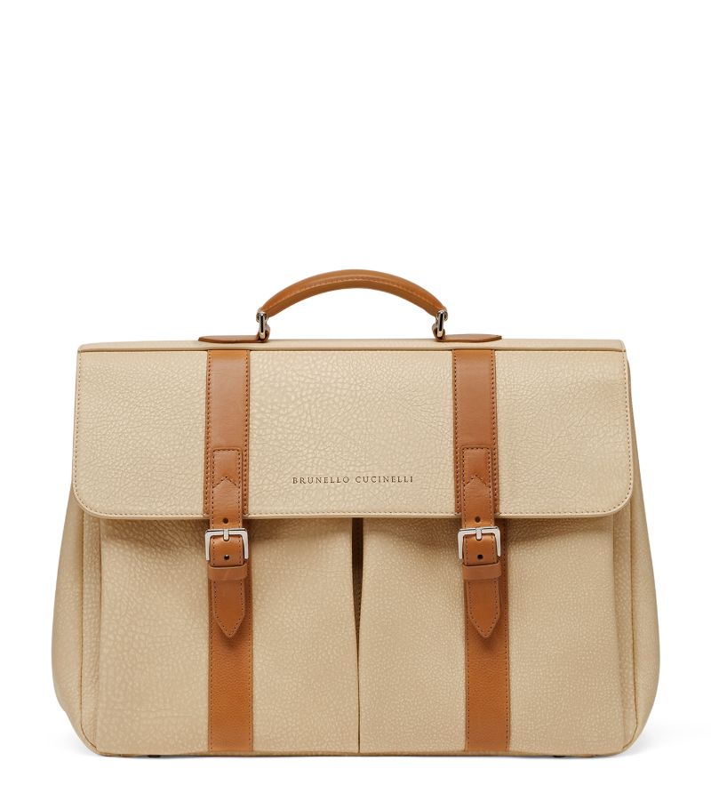 Brunello Cucinelli Brunello Cucinelli Leather Briefcase