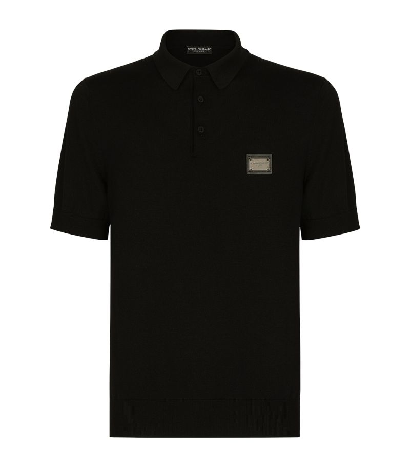 Dolce & Gabbana Dolce & Gabbana Wool Polo Shirt