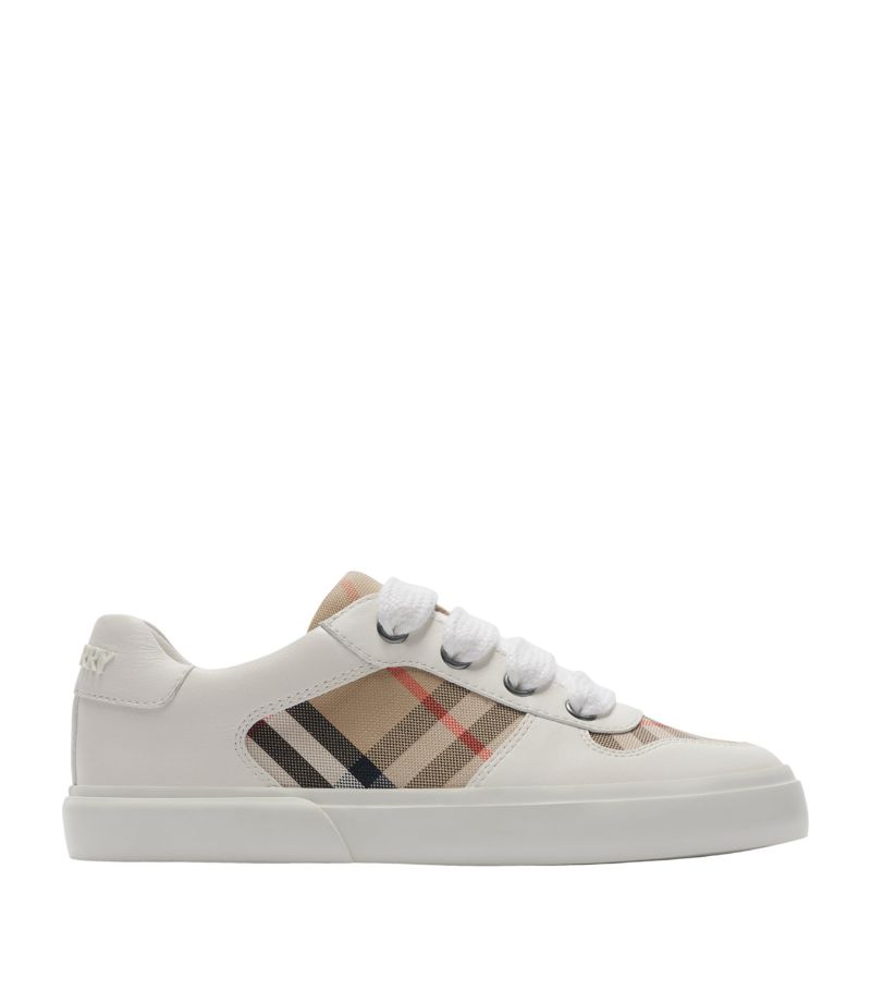 Burberry Burberry Kids Check Noah Sneakers