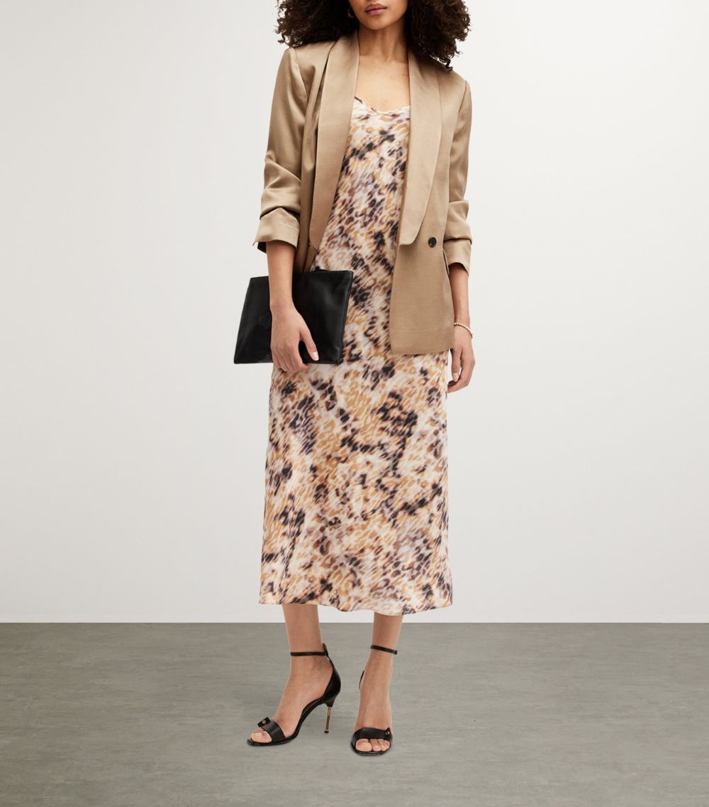 Allsaints Allsaints Leopard Print Bryony Carmina Dress