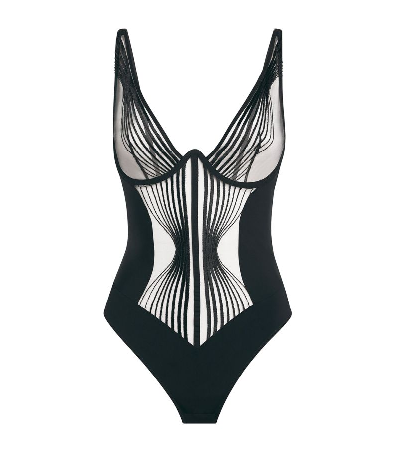 Aubade Aubade X Cindy Bruna Sumptuous Waves Bodysuit